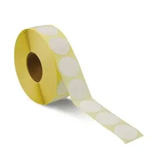 Thermo ECO Basic etiketter på rull, Ø30mm, 2.000 stk. - Thermoetiketter