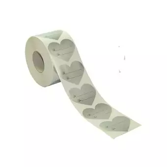 Sølvhjerter, 500 stk. - Diverse