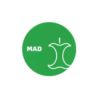 Affaldspiktogram: Mad affald - Affaldssortering-labels