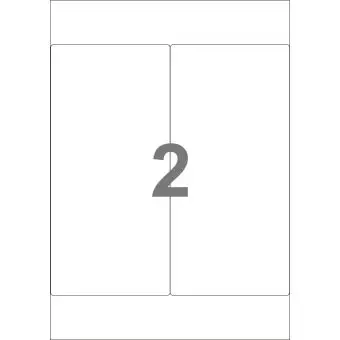 Fraktetiketter ark - STANDARD PLUS+ - 105 x 220 mm - 