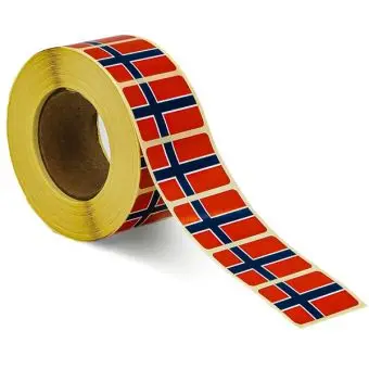 Norges flagg, 1000 stk. - Diverse