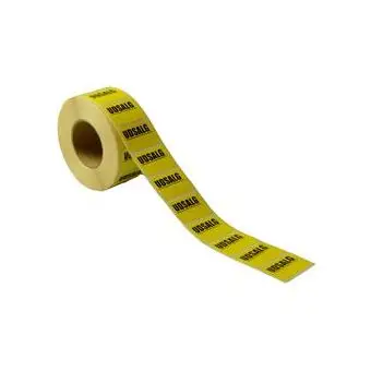 Rabattmerker UDSALG, 32x22 mm, 1000 stk. - Rabatmærker og udsalgsskilte