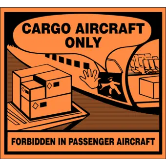 Cargo aircraft only - 250 stk. - Faremerker