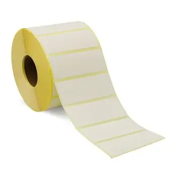Transferetiketter BASIC på rull, 80 x 30 mm - 2.000 stk. - Transfer Basic etiketter