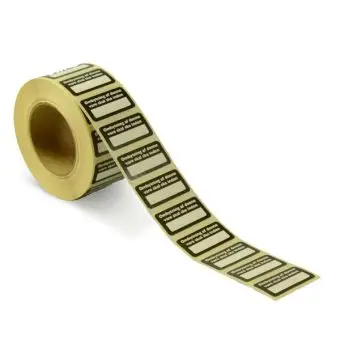 Byttemerker m. skrivefelt uten dato, 1000 stk. 30,00 x 15,00 mm - Byttemerker