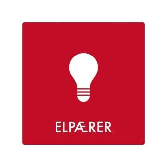 Affaldspiktogram: El pærer - Affaldssortering-labels