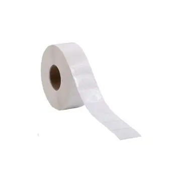 PP folie-etiketter på rulle, 40x40 mm, 1.000 stk - PP folie-etiketter
