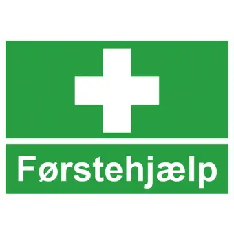 Nødskilt der indikerer førstehjælp, ISO 7010 E003 - Nødskilte