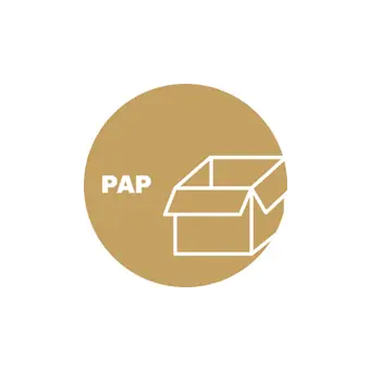 Affaldspiktogram: Pap - Affaldssortering-labels