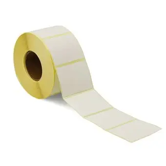 Thermoetiketter på rull, 50 x 40 mm - 1.000 stk. - Thermoetiketter