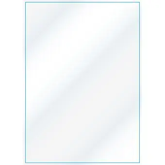 A4-1 slids, 1 Utstanset etiket/ark, 210,0 x 295,3 mm, hvit/gloss/gloss, 100 ark - A-4 etiketter, hvit gloss