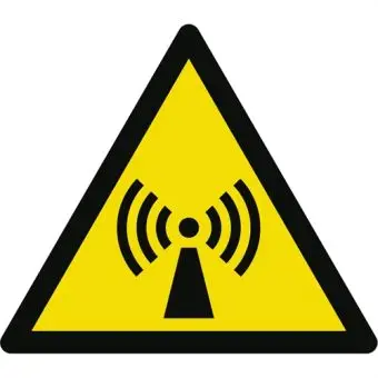 Advarselslabel der signalerer magnetfelt, ISO 7010 W006 - Sikkerhetsskilt