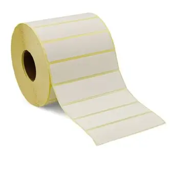 Thermoetiketter på rull, 100 x 25 mm - 2.500 stk. - Thermoetiketter