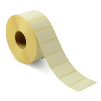Etikett fortløpende nummer, 50 x 25 mm, hvit, 1000 stk. - Fortløpende numre